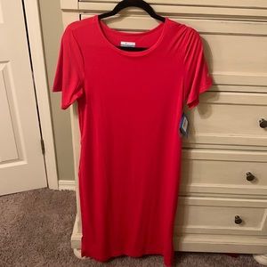 Columbia PFG red dress